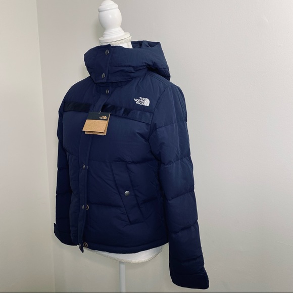 The North Face Women’s Forester Down Jacket Winter Coat TNF Navy Sz M L - Picture 2 of 12